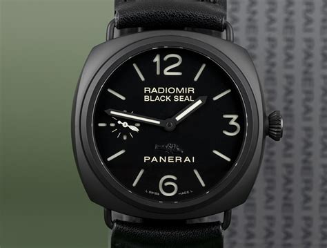 govberg watches panerai 292 torpedo dial|Panerai Radiomir Black Seal : PAM 292 PAM00292 : Black Ceramic.